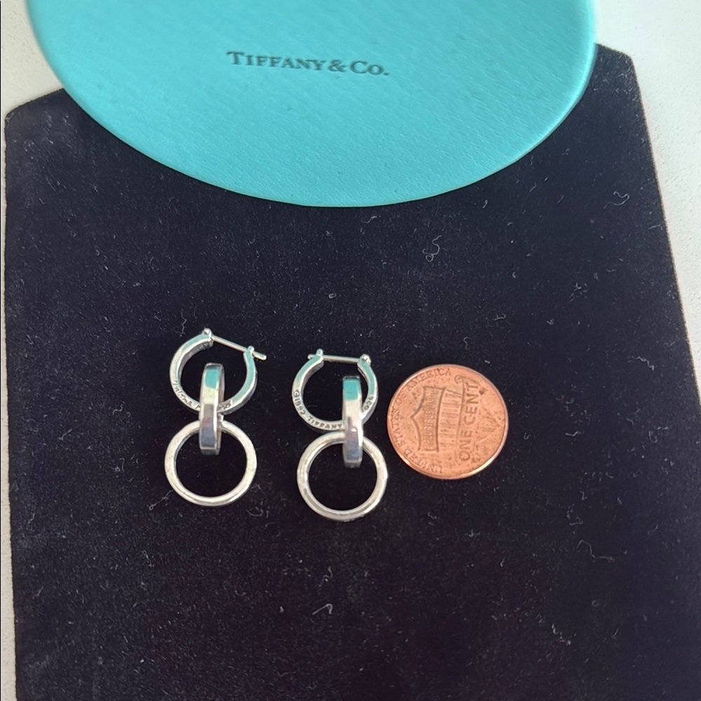 Tiffany & Co. Paloma Picasso Silver triple loop Earrings